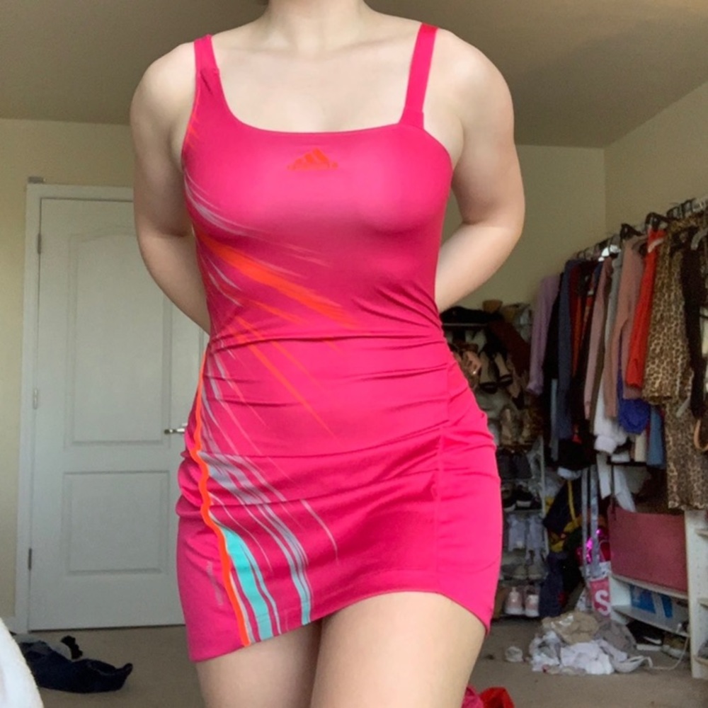 Adidas Pink Athletic Dress